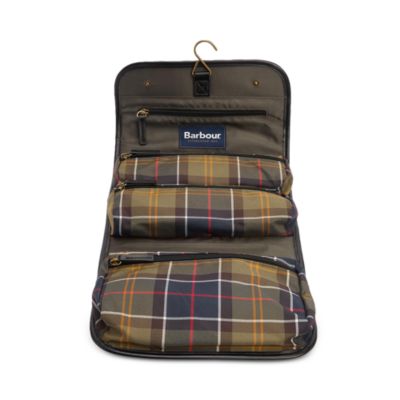 Tartan Hanging Washbag