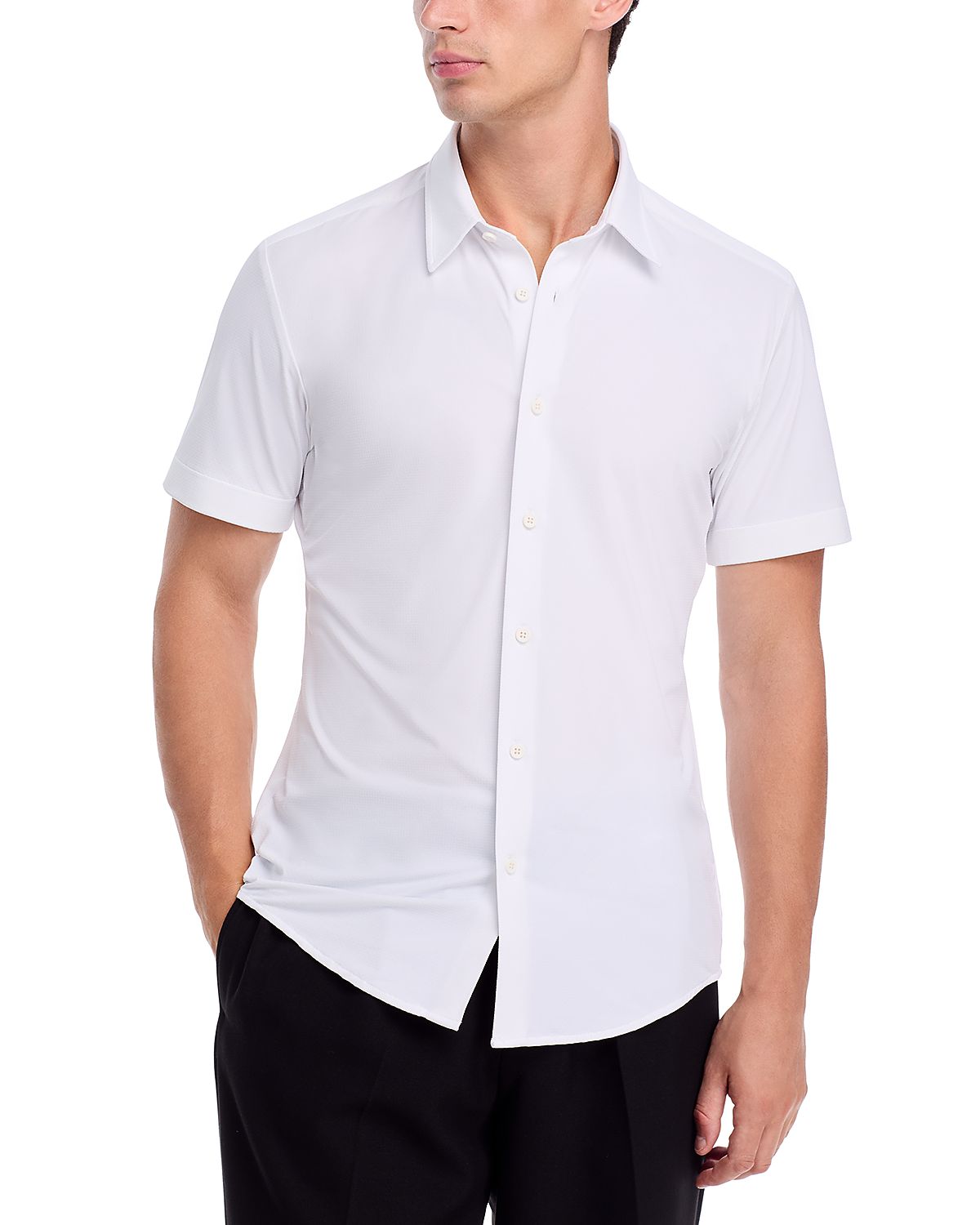 Boss Performance Roan Slim Fit Button Down Shirt