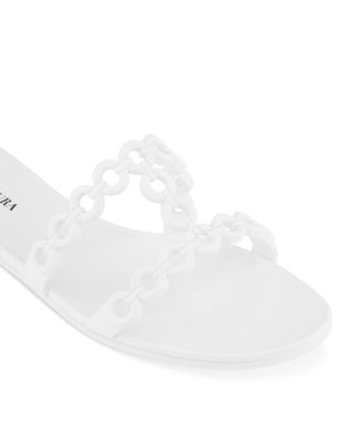 【関税込み】AQUAZZURA Infinity Chain Gladiator' sandals Infinity Chain Gladiator Sandal Flat GOLD Aquazzura@ Official