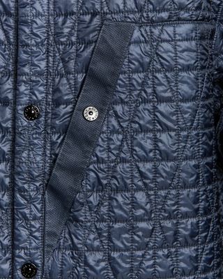 Coated Quilted Jacket