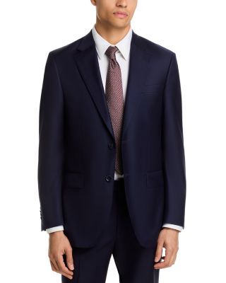 Flynn Solid Classic Wool Regular Fit Suit