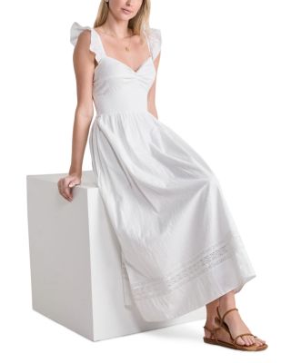 Cotton Textured Clip Dot Dress