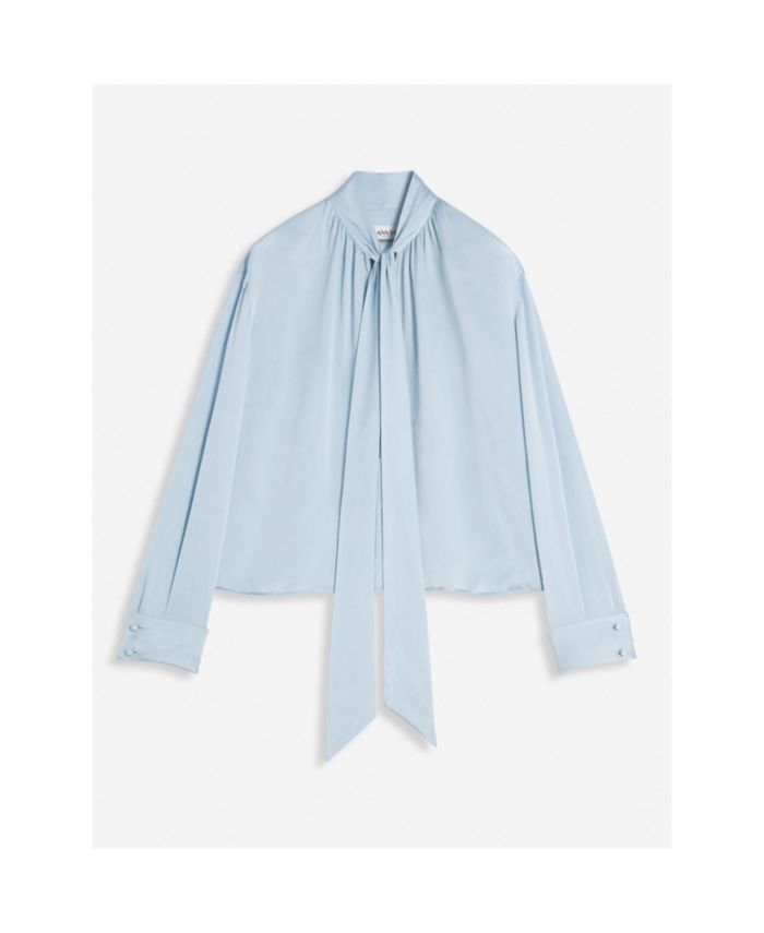 Ascot Collar Blouse
