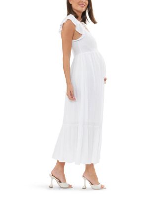 Hail Spot Frill SleeveDress