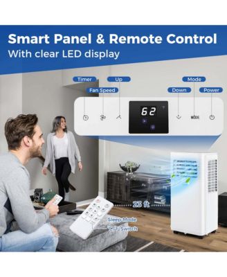   Portable Air Conditioner 9000 BTU 3 in 1 AC Unit with Fan Dehumidifier Sleep Mode 6250 BTU