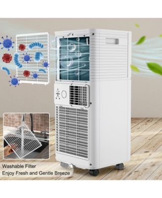  8000 BTU Portable Air Conditioner 3-in-1 Air Cooler w/Dehumidifier