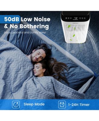  6000 BTU (9000 BTU ASHAR) Portable Air Conditioner 3-in-1 AC Unit with Cool Dehum Fan Sleep Mode