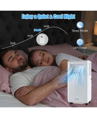  6500 BTU(10000 BTU ASHRAE) Portable Air Conditioner 3-in-1 Freestanding Air Cooler with Dehumidifier