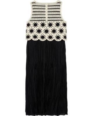  Women's Crochet Midi Dress