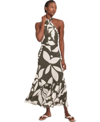  Women's Print Maxi Dress