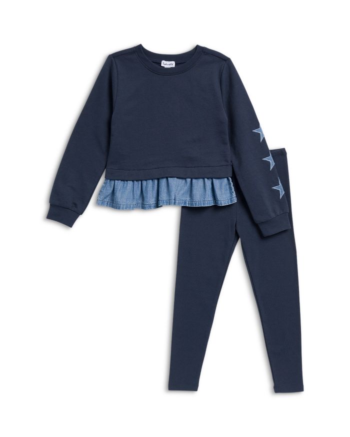 Girls' Shining Star Sweatshirt & Pants Set - Little Kid