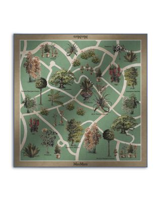 Max Mara - Frida Wool & Silk Square Scarf