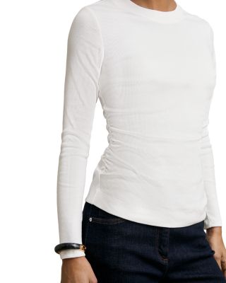 Ribbed Long Sleeve Tee