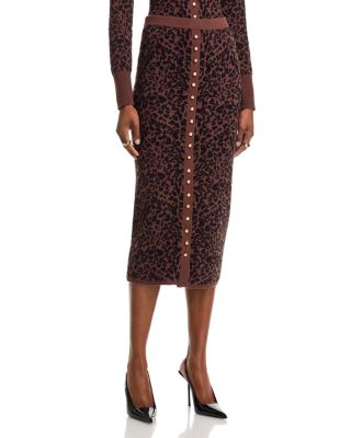 Primrose Jacquard Midi Skirt
