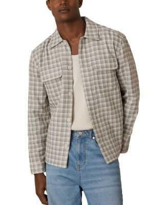 REISS - Regular Fit Textured Check Shirt