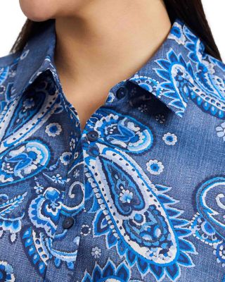 Hampton Paisley Print Shirt