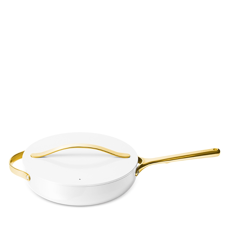 Caraway Non-stick Ceramic Saute Pan In White