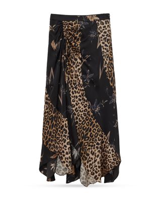 Arleen Ruched Maxi Skirt