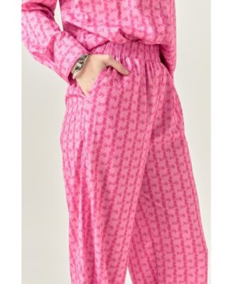  Women's Printed Long Pants