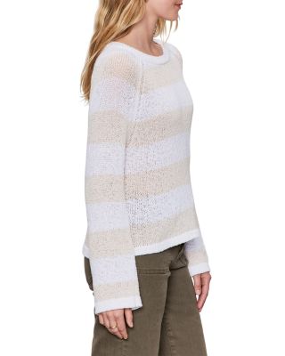 Textured Raglan Crewneck Sweater 