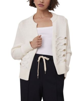 Mint Velvet - Women's Military Knit Jacket
