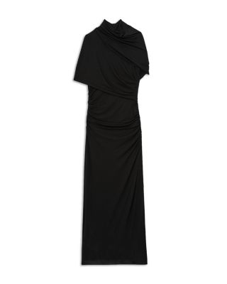 REISS Azure Ruched Midi Dress | Bloomingdale's
