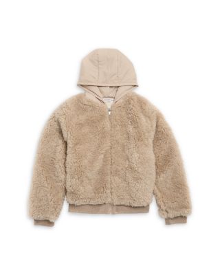 Girls' Teddy Zip Up Hoodie - Big Kid