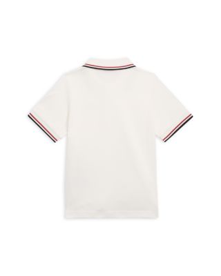 Boys' Maniche Ribbed Polo Shirt - Little Kid