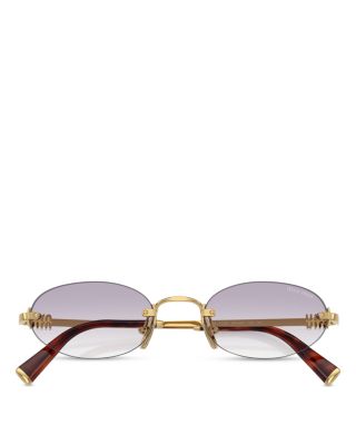 Oval Sunglasses, 51mm