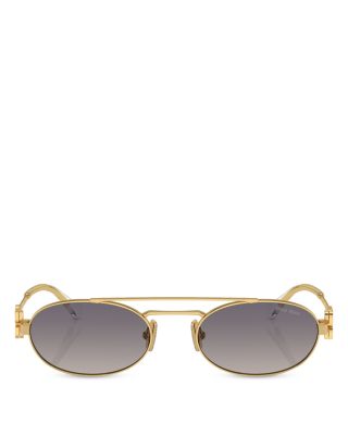 Oval Sunglasses, 53mm