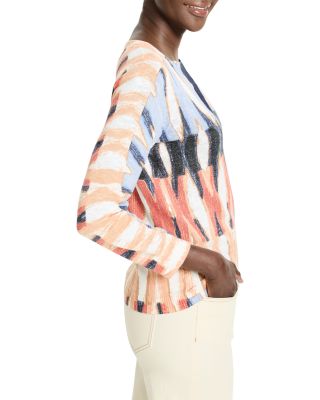 Criss Cross Slub Sweater