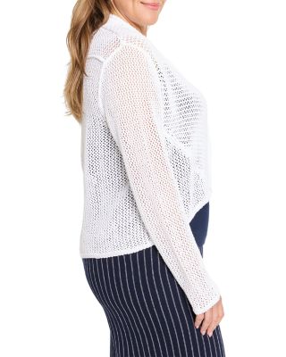 Mesh Cocoon Cardigan