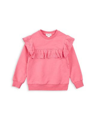 Girls&#39; Confetti Eyelet Sweatshirt - Little Kid