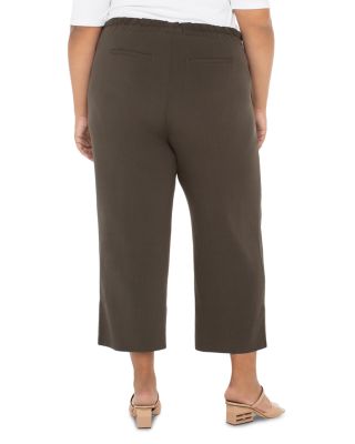 Wide Leg Cropped Pants