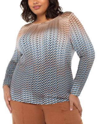 Ombr&eacute; Print Top