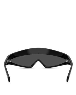 Cat Eye Mask Sunglasses, 138mm