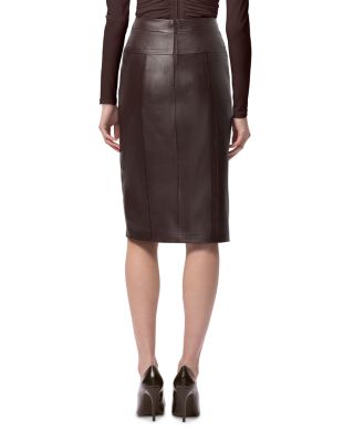 The Estella Leather Skirt