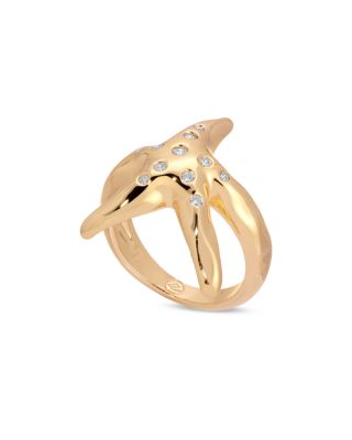 Pav&eacute; Starfish Luxe Ring  