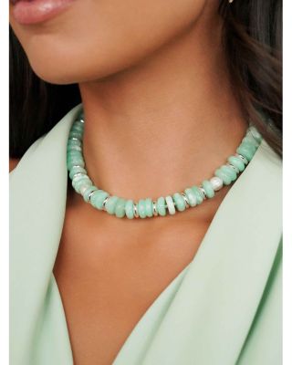 Saint Tropez Beaded Collar Necklace, 15"-20"