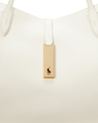 Polo ID Leather Large Tote