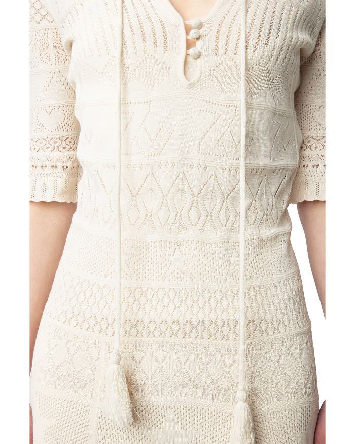 Memphis Pointelle Dress