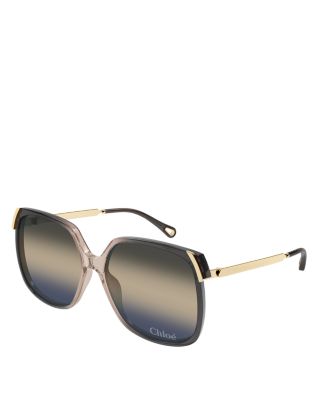 Rectangle Sunglasses, 60mm
