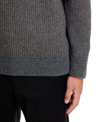 Ribbed Crewneck Wool & Cashmere Sweater - Exclusive