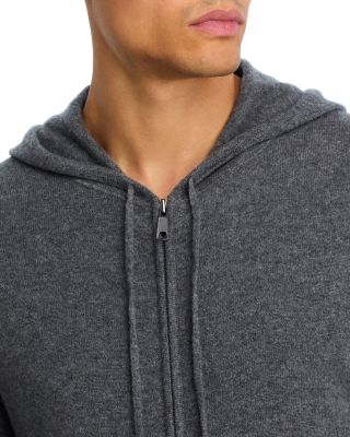 Cashmere Zip Front Hoodie - Exclusive