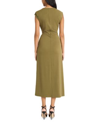 Cap Sleeve Midi Dress