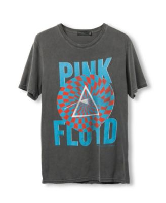 Junk Food Clothing - Unisex Pink Floyd Circle Pattern Vintage Tee