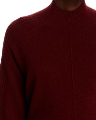 100% Cashmere Mock Neck Sweater - Exclusive