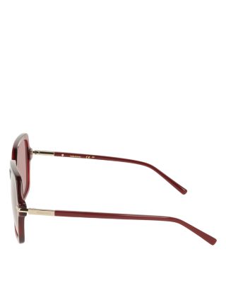 Rectangle Prisma Sunglasses, 57mm