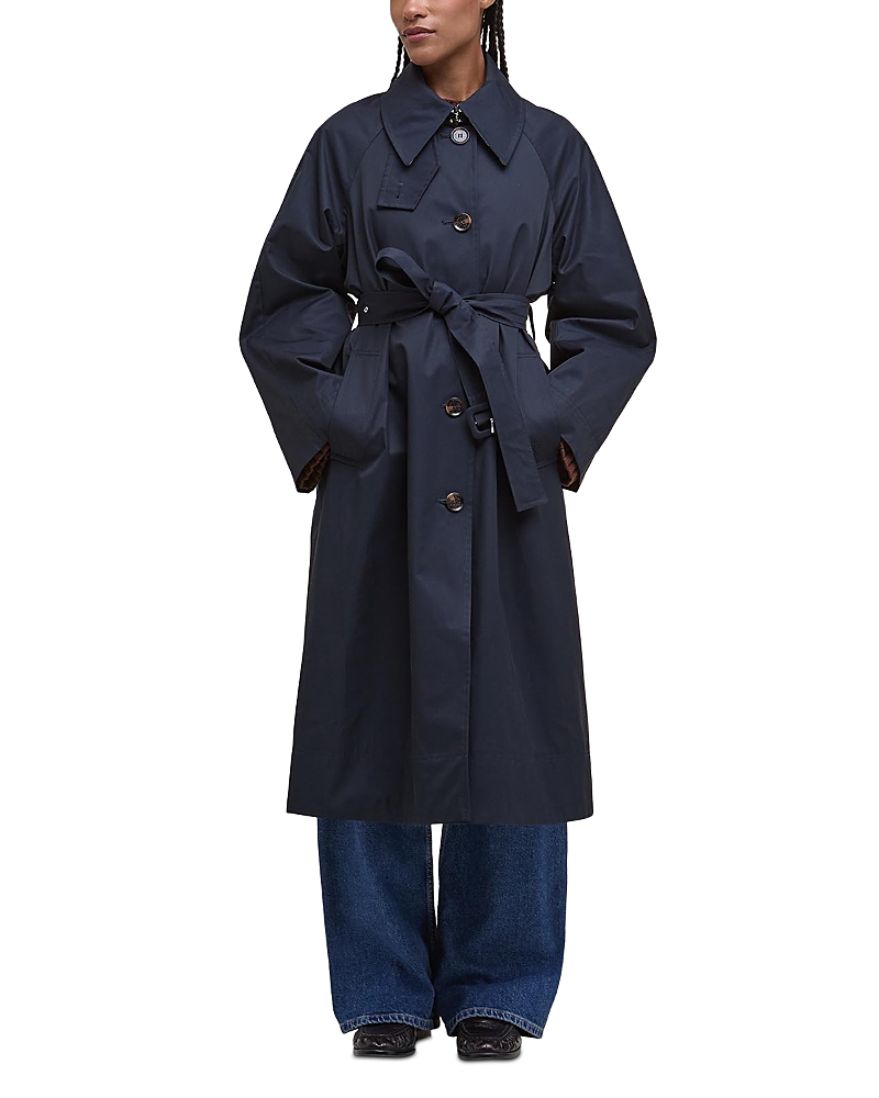 Barbour Robyn Water Resistant Trench Coat In Black