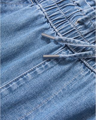 Dunford High Rise Wide Leg Jeans in Amethyst Forest